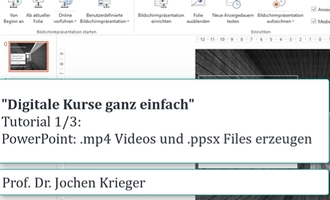 Bild - "PPT-Präsentationen für die Online-Lehre umwandeln" - DIREKTLINK ZUM ONLINE-KURS HIER!